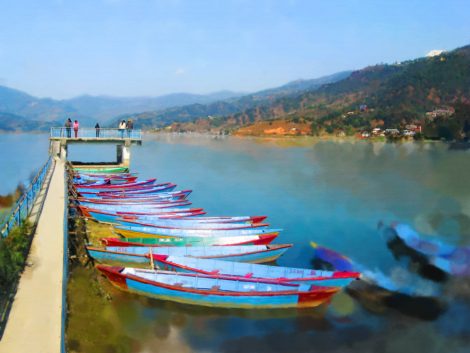 hewa Lake, Pokhara, Nepal
