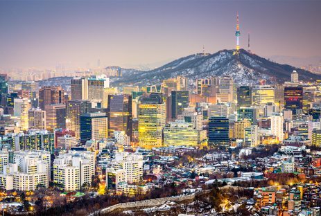 Seoul City, Korea