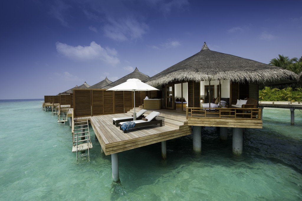 Kuramathi Maldives water villa blog
