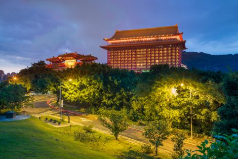 Grand Hotel Taipei Night View