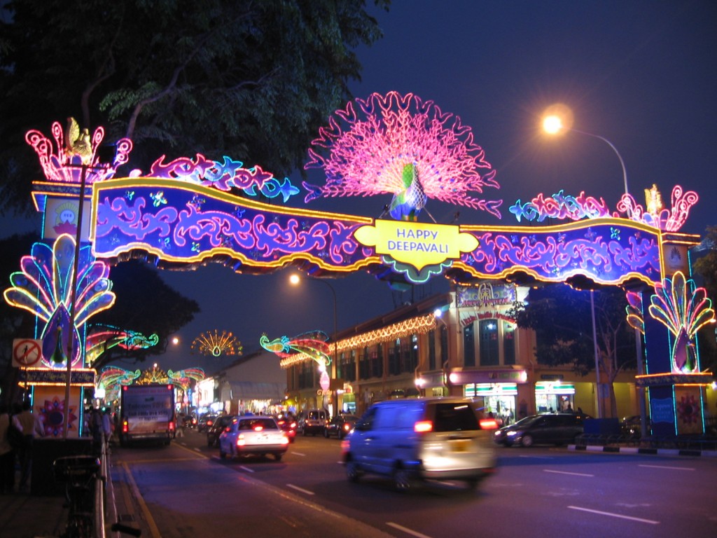 Little India road, Singapore