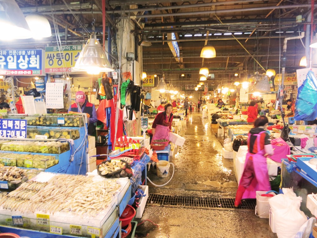 Noryangjin Market, Seoul Korea
