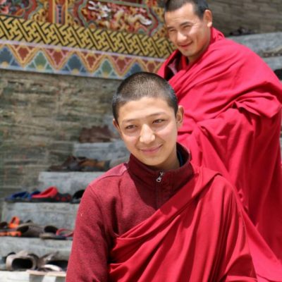 Young Bhutan Monks
