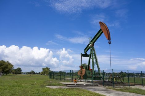 Brunei Oil pump